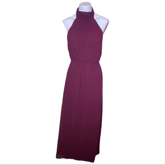 Show Me Your Mumu Collette Collar Dress Size S Merlot - Picture 2 of 7